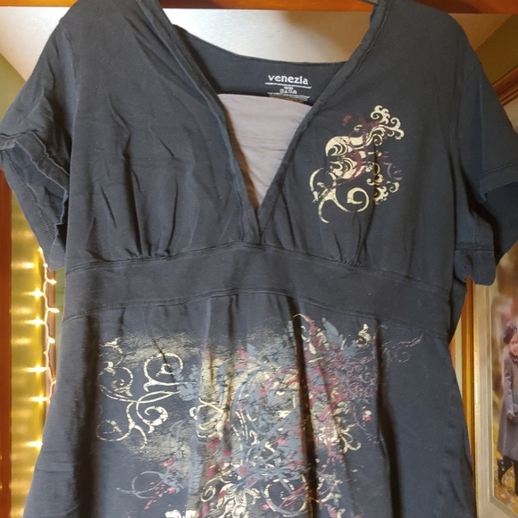 Venezia hooded top with graphic.nNn.5M5 - Picture 2 of 4